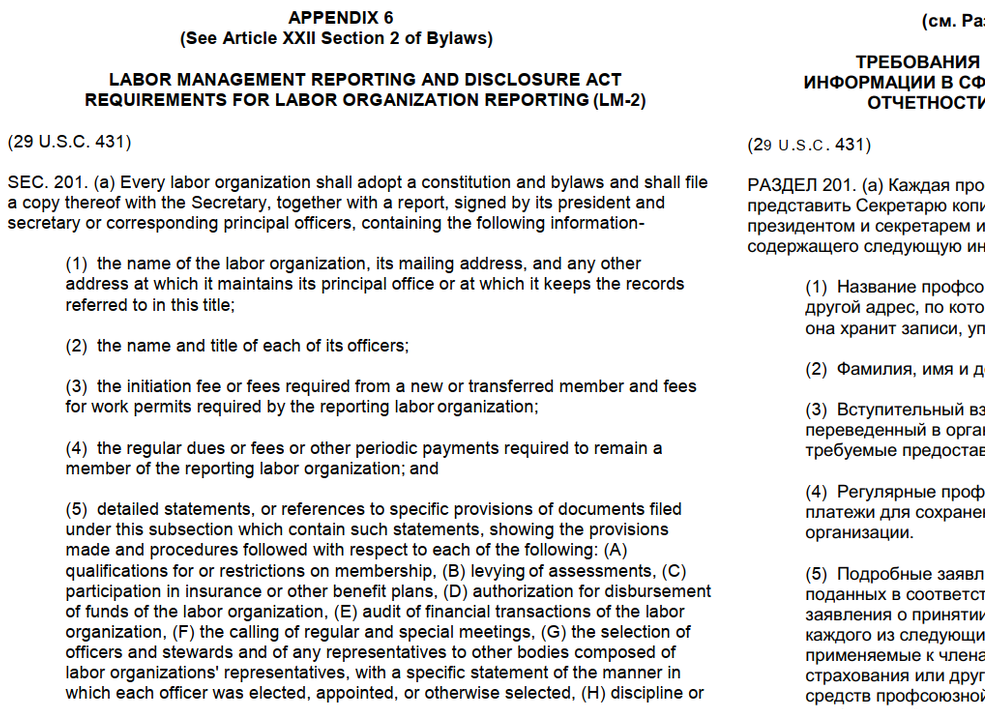 Устав и руководящие документы (анонимизированные) ­